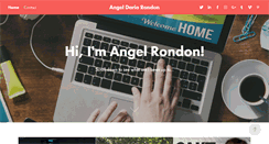 Desktop Screenshot of angelrondon.com